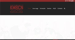 Desktop Screenshot of kravmagabcn.com